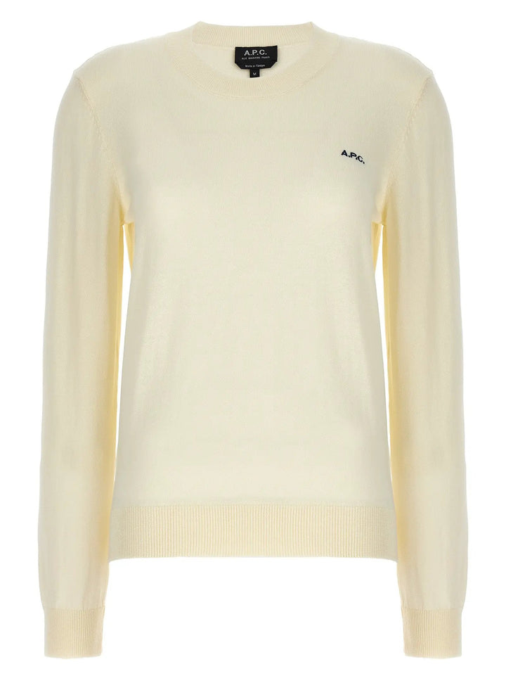 A.P.C. Beige Cotton Cardigan