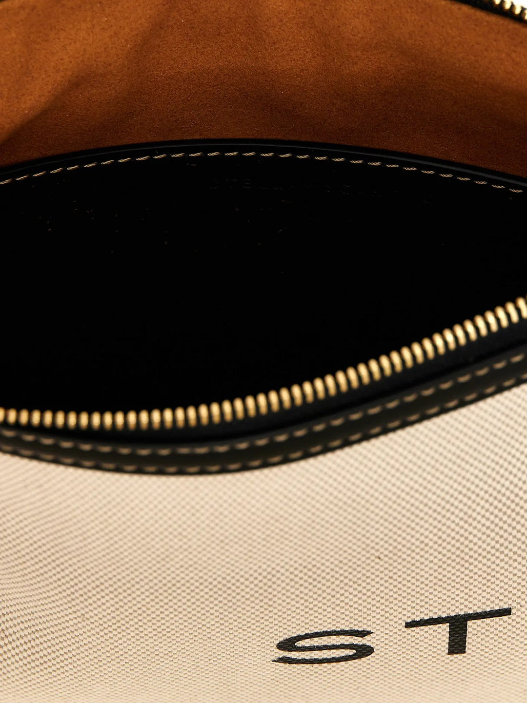 Stella McCartney Beige Cotton Clutch Bag