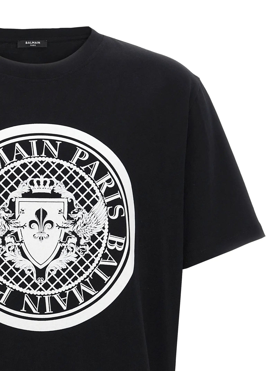 Balmain Bicolor Organic Cotton T-Shirt