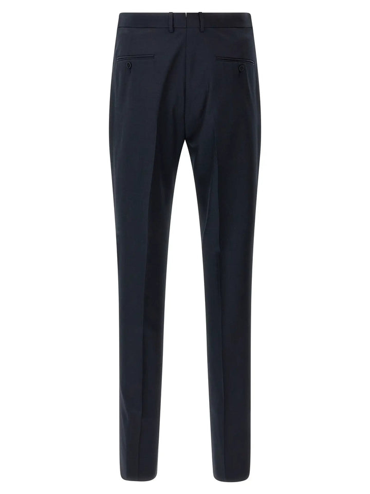 ZEGNA Blue Wool Two-Piece Suit