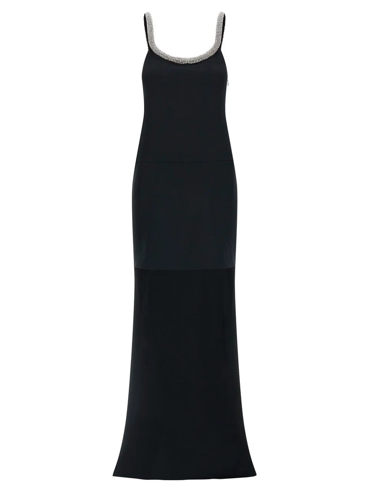Tom Ford Black Acetate Long Dress