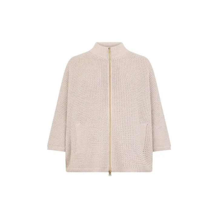 Herno Beige Cotton Cardigan