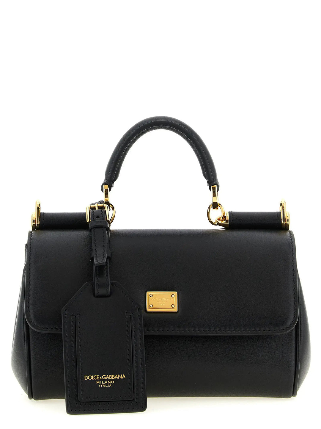 Dolce &amp; Gabbana Black Calfskin Handbag
