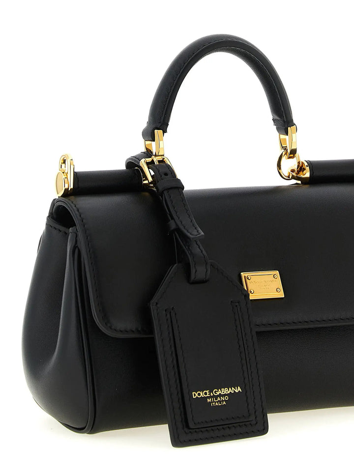 Dolce &amp; Gabbana Black Calfskin Handbag