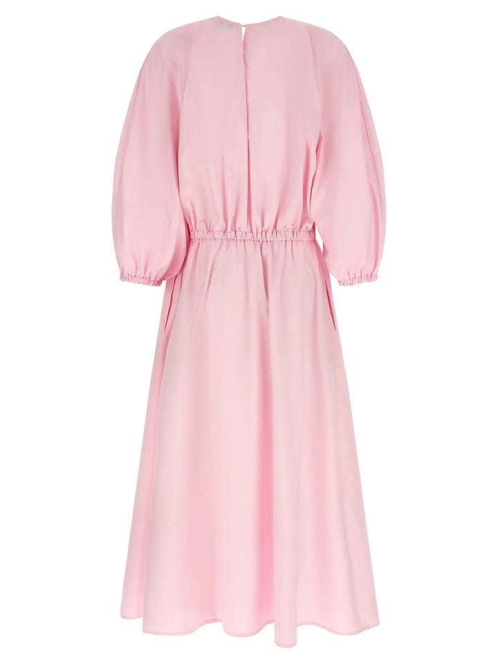 Fabiana Filippi Multicolor Cotton Long Dress