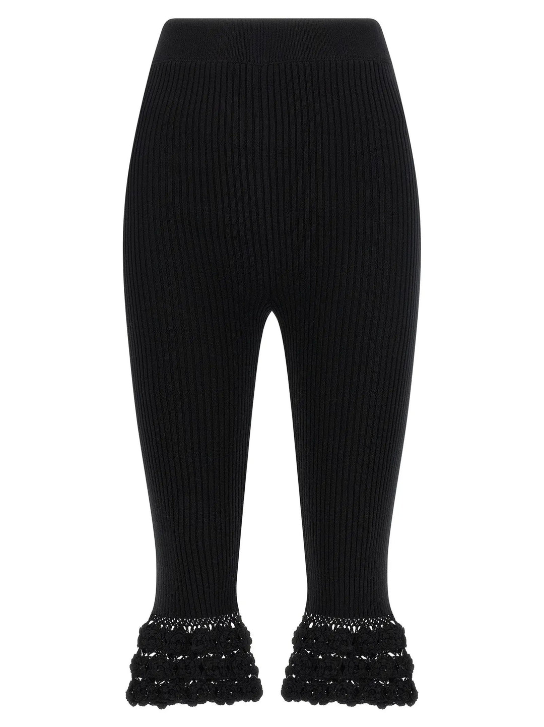 Ganni Sample Sale | Ganni Black Organic Cotton Casual Pants - | Designer outlet
