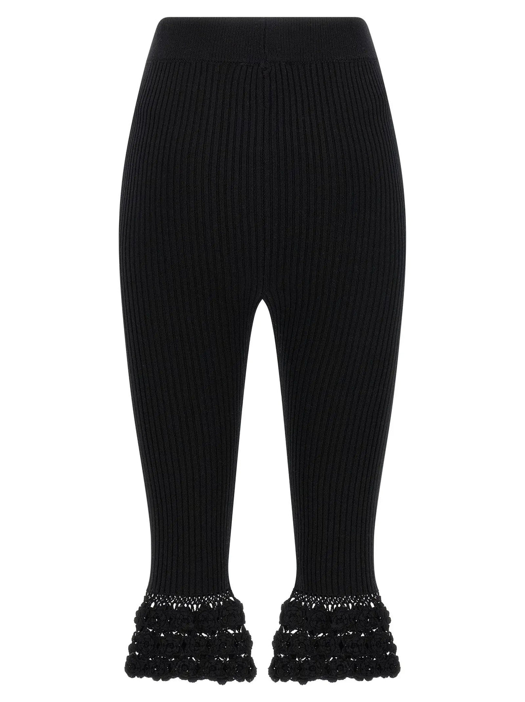 Ganni Sample Sale | Ganni Black Organic Cotton Casual Pants - | Designer outlet