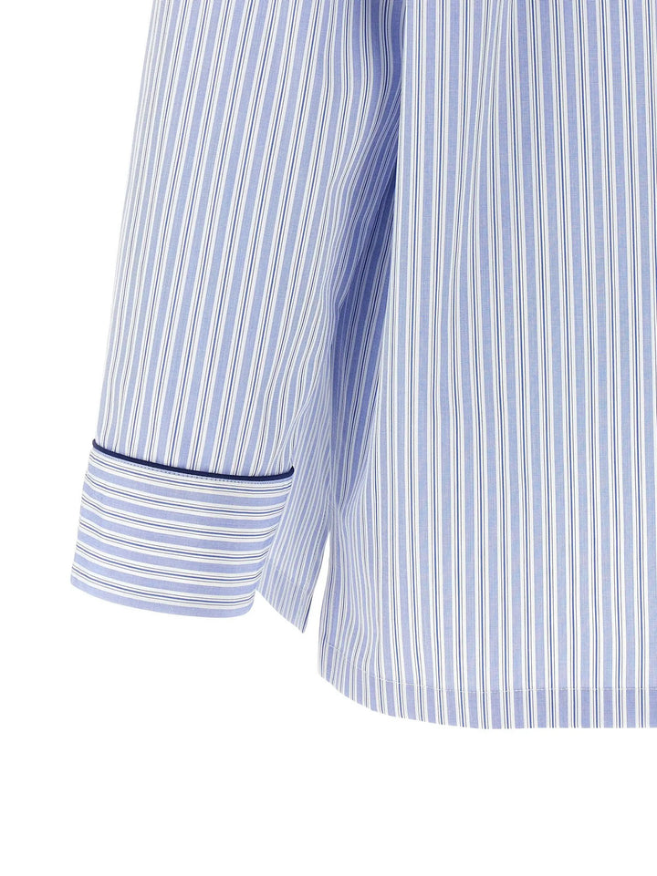 Dolce &amp; Gabbana Blue Cotton Blouse