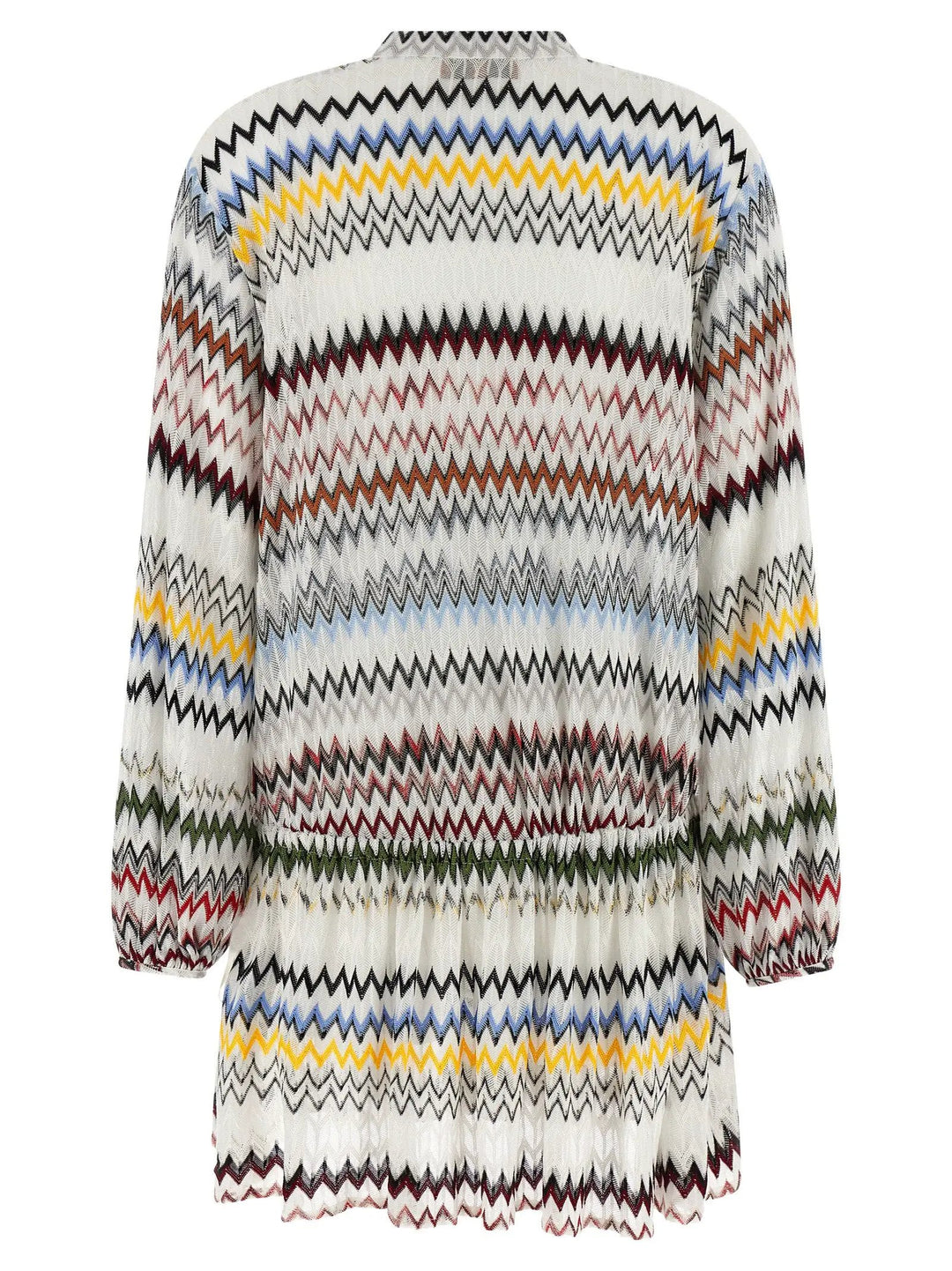 Missoni White Viscose Short Dress