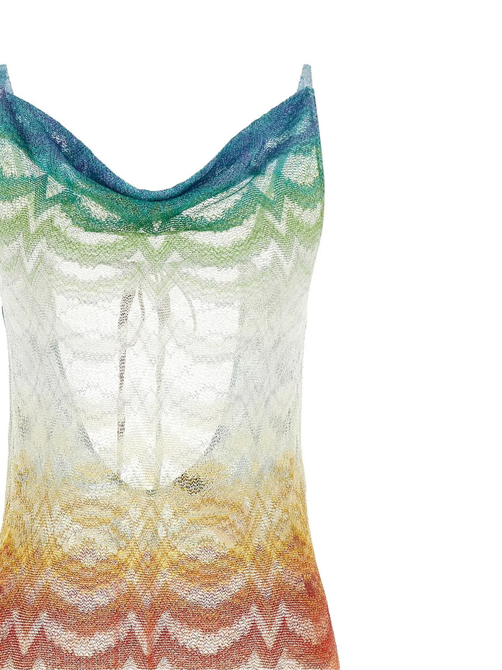 Missoni Sample Sale | Missoni Multicolor Viscose Casual Dress - | Designer outlet