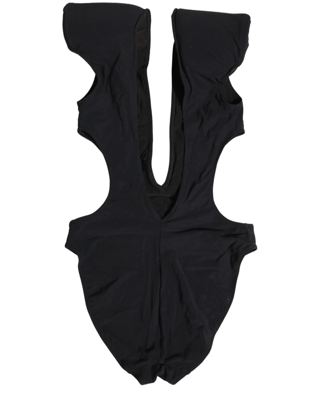 Dolce &amp; Gabbana Sample Sale | Dolce &amp; Gabbana Black Logo Embellished Cutout One Piece Swimwear - | Designer outlet