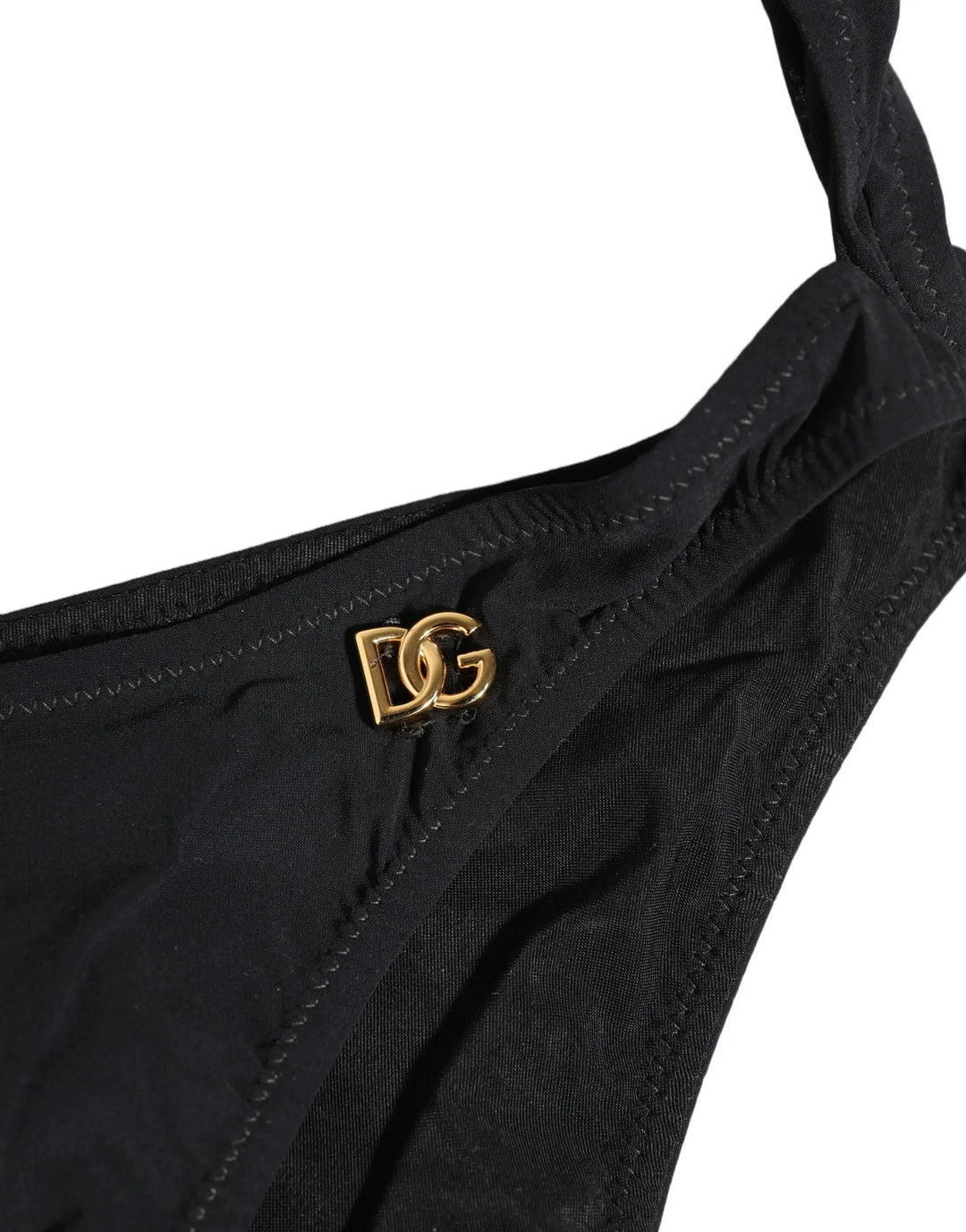 Dolce &amp; Gabbana Sample Sale | Dolce &amp; Gabbana Black Cutout Logo One Piece Swimsuit Swimwear - | Designer outlet