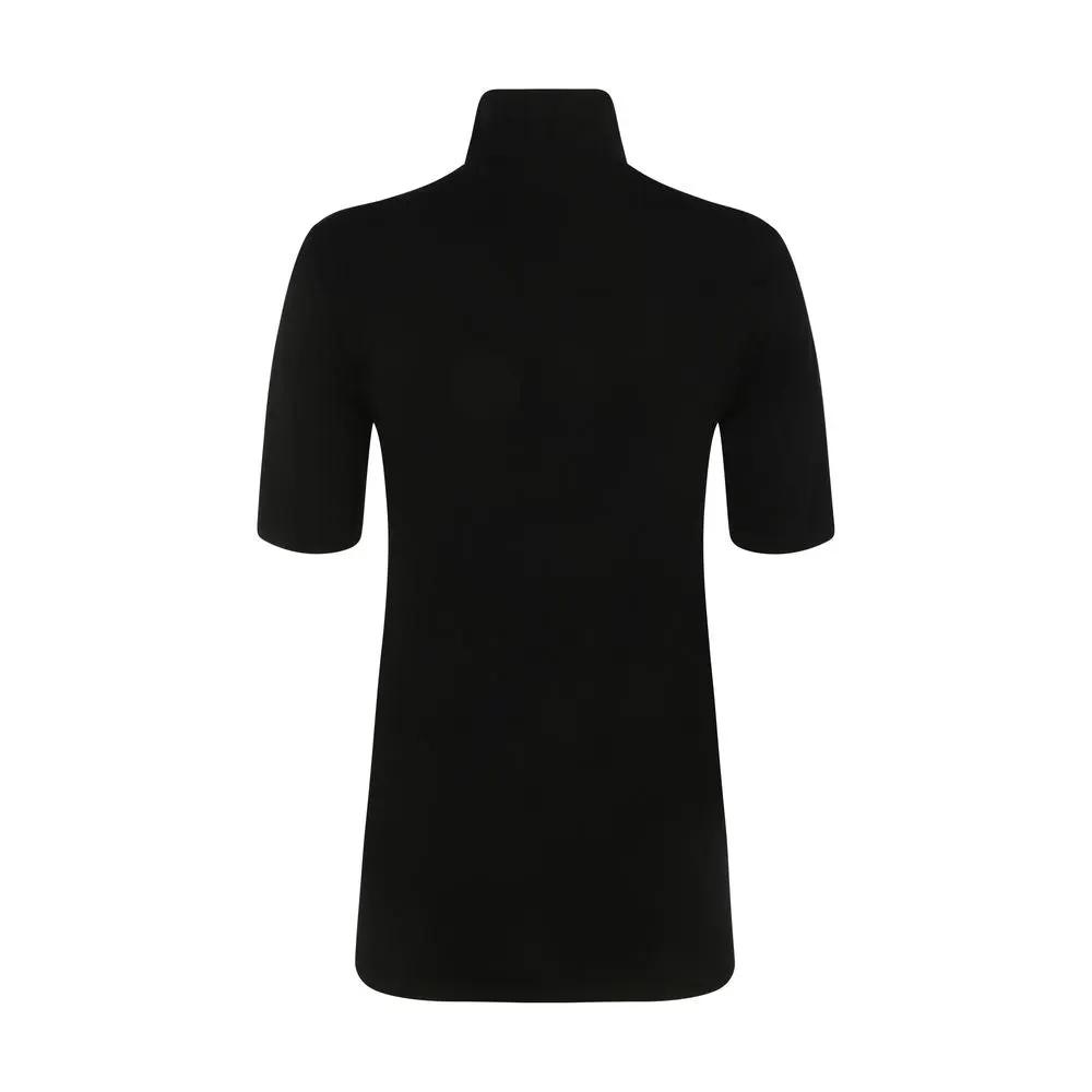 Wolford Sample Sale | Wolford Black Synthetic T-Shirt - | Designer outlet