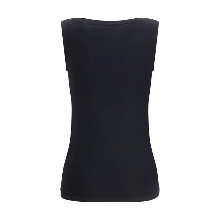 Wolford Black Modal Sleeveles T-Shirt
