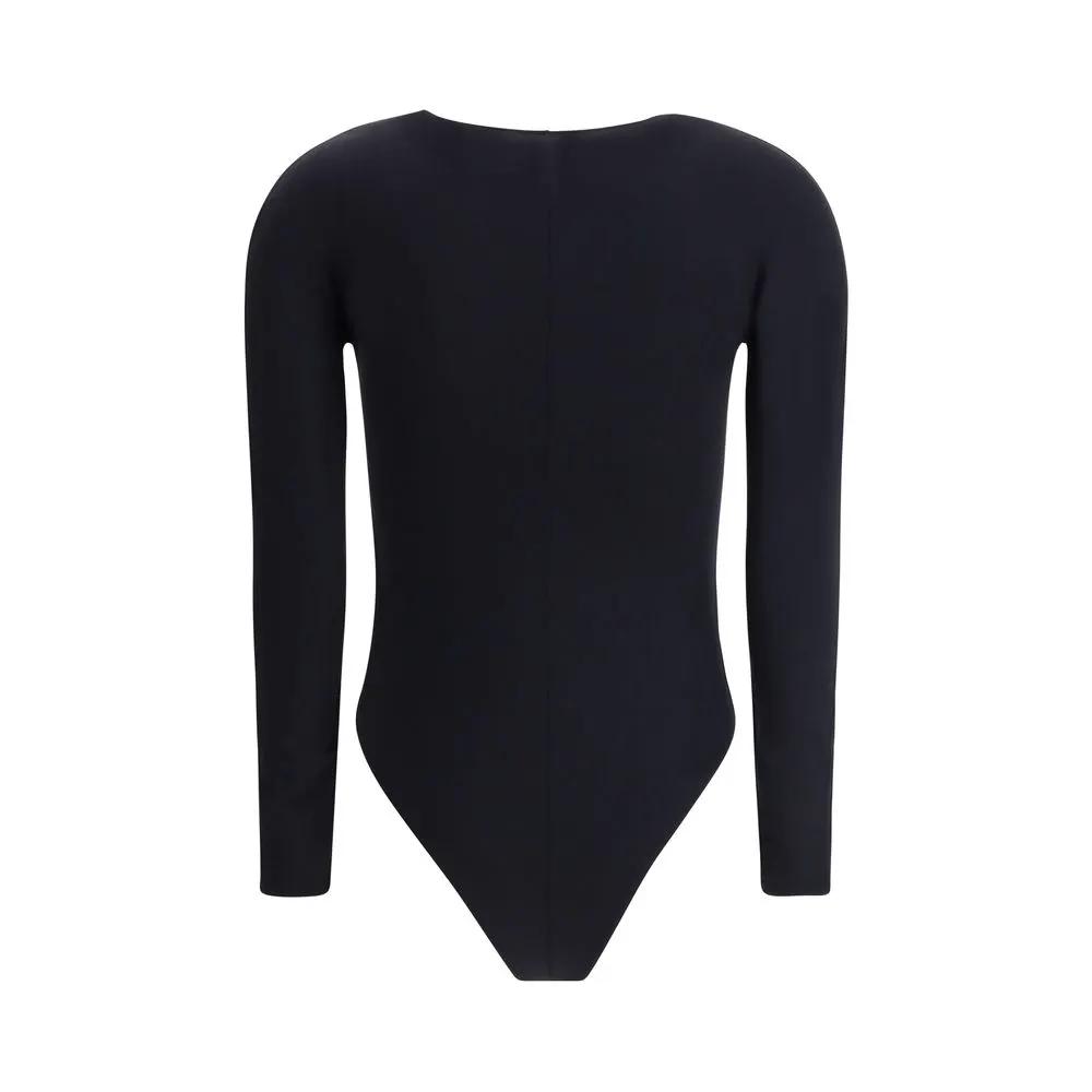 Wolford Sample Sale | Wolford Black Polyamide Bodysuit - | Designer outlet