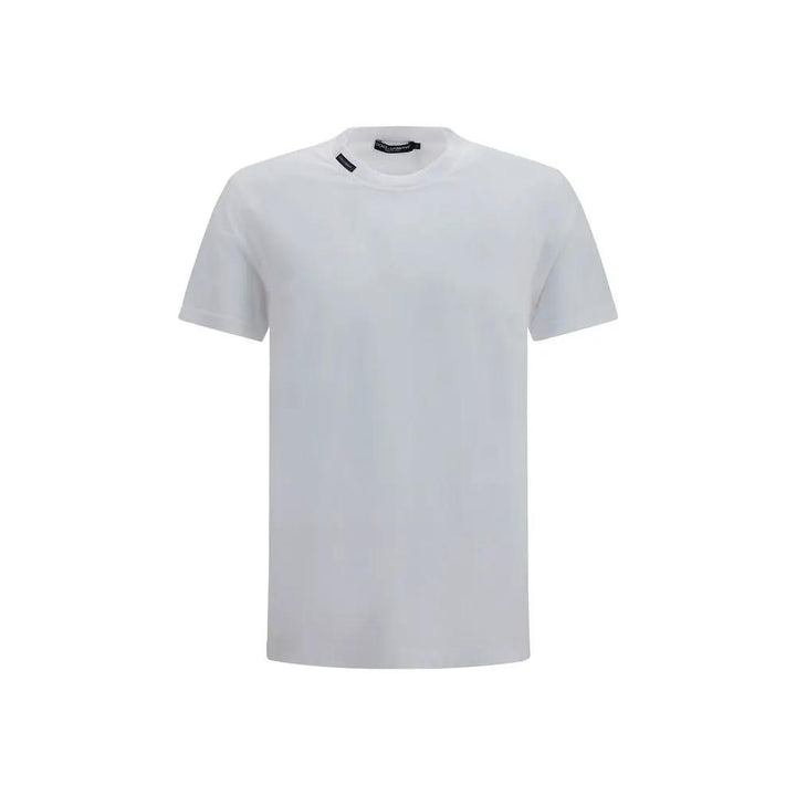 Dolce &amp; Gabbana Sample Sale | Dolce &amp; Gabbana White Cotton T-Shirt - | Designer outlet