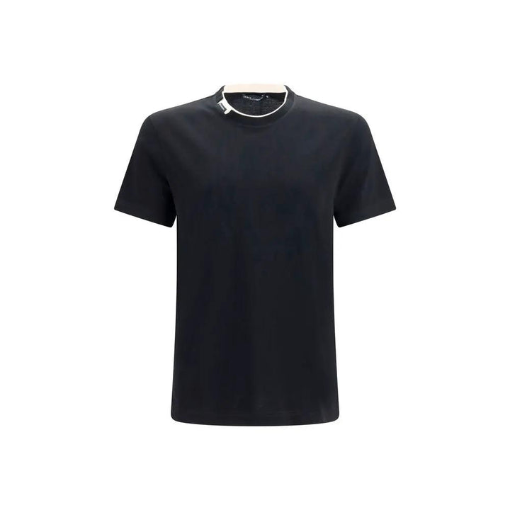 Dolce &amp; Gabbana Sample Sale | Dolce &amp; Gabbana Black Cotton T-Shirt - | Designer outlet