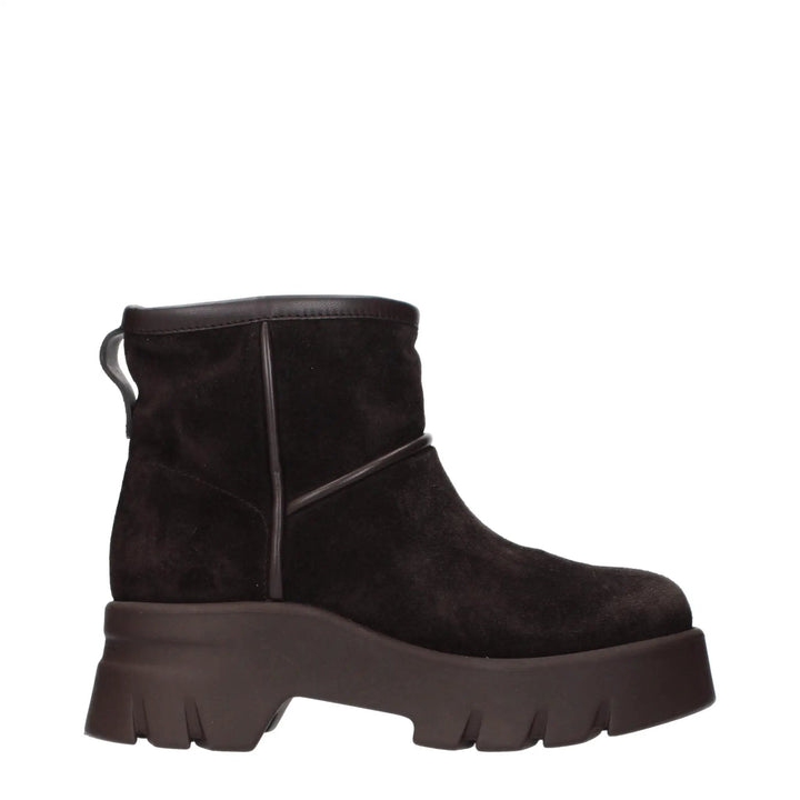 Gianvito Rossi Sample Sale | Gianvito Rossi Brown Leather Ankle Boots - | Designer outlet