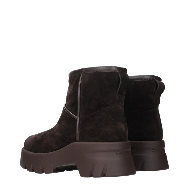 Gianvito Rossi Sample Sale | Gianvito Rossi Brown Leather Ankle Boots - | Designer outlet
