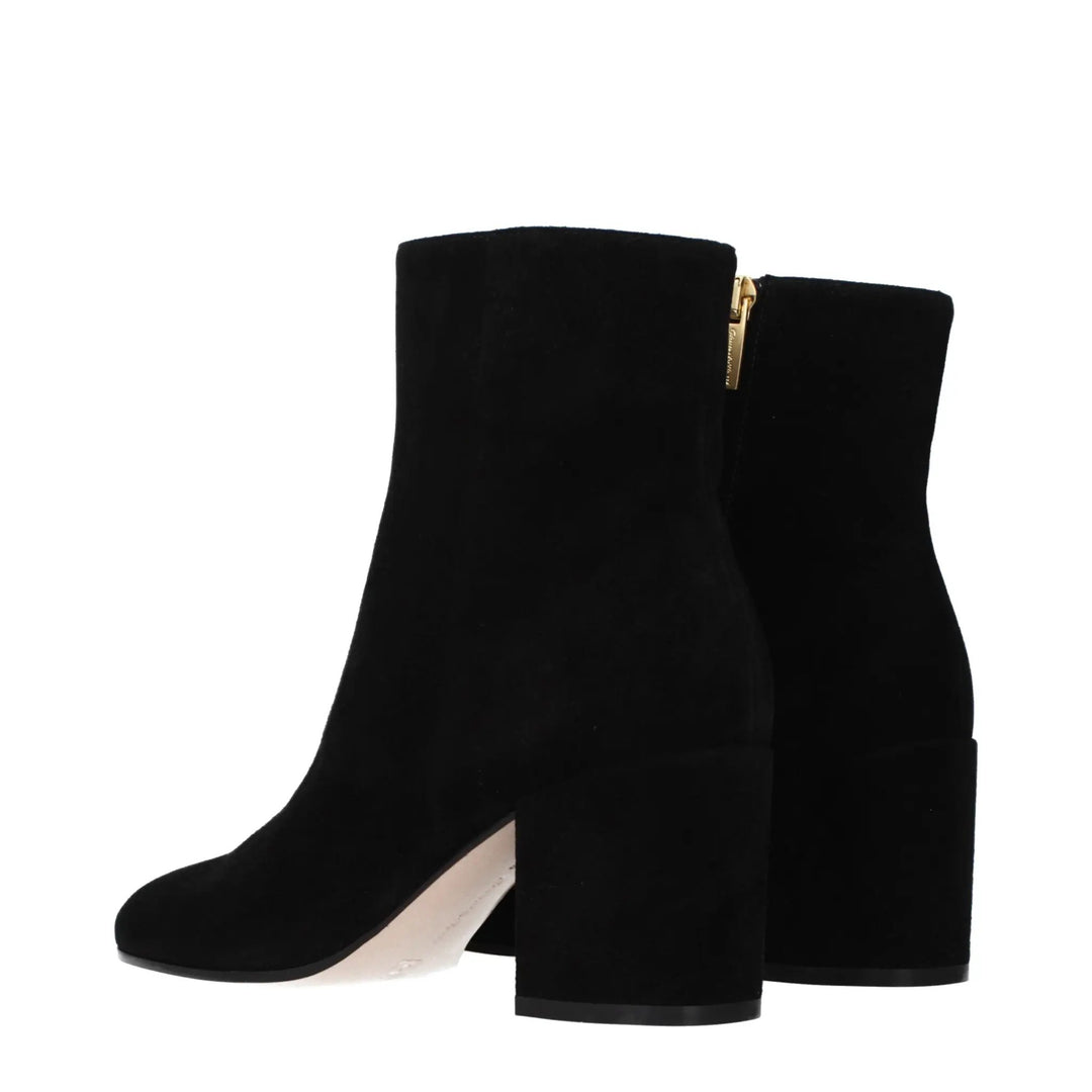 Gianvito Rossi Sample Sale | Gianvito Rossi Black Leather Ankle Boots - | Designer outlet