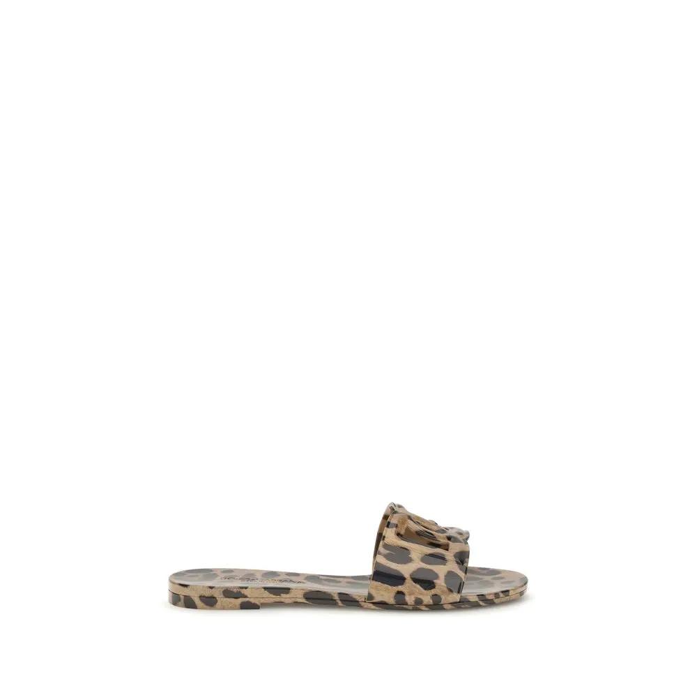 Dolce &amp; Gabbana Sample Sale | Dolce &amp; Gabbana Multicolor Rubber Flat Sandals - | Designer outlet