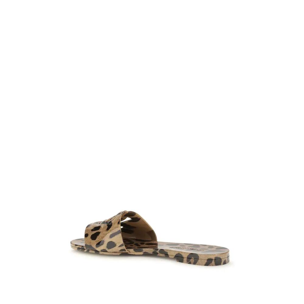 Dolce &amp; Gabbana Sample Sale | Dolce &amp; Gabbana Multicolor Rubber Flat Sandals - | Designer outlet