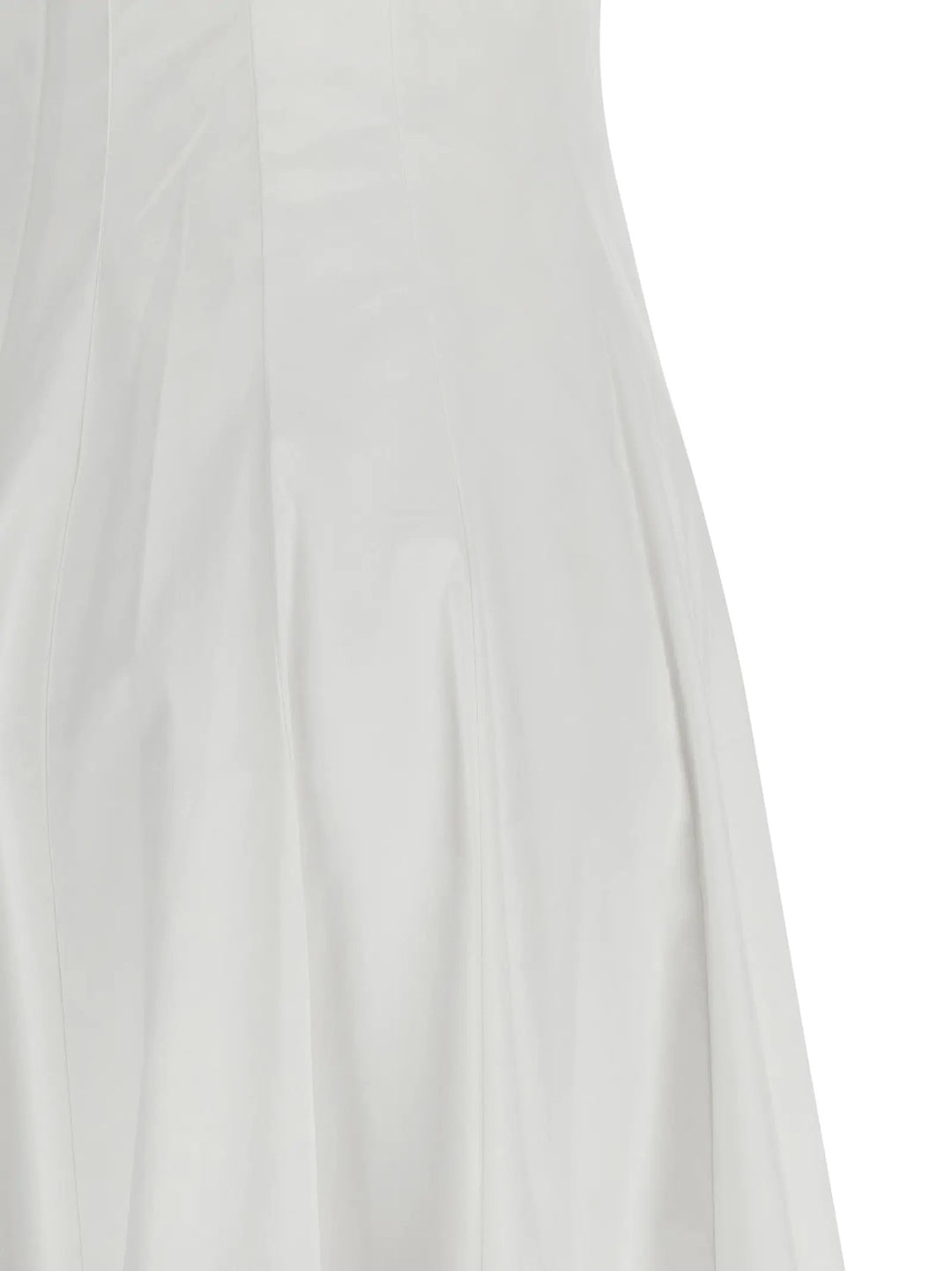 Staud Sample Sale | Staud White Cotton Midi Dress - | Designer outlet
