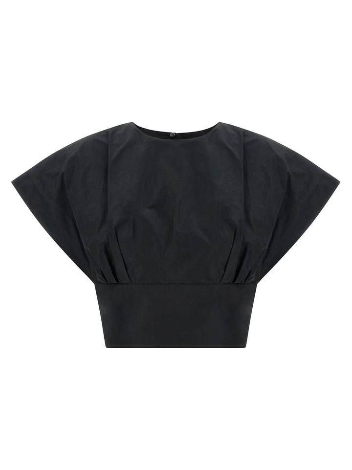 PINKO Black Polyester Blouse
