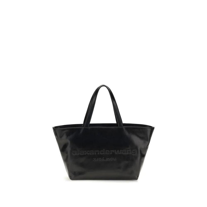 Alexander Wang Black Calf Leather Bos Taurus Shoulder Bag