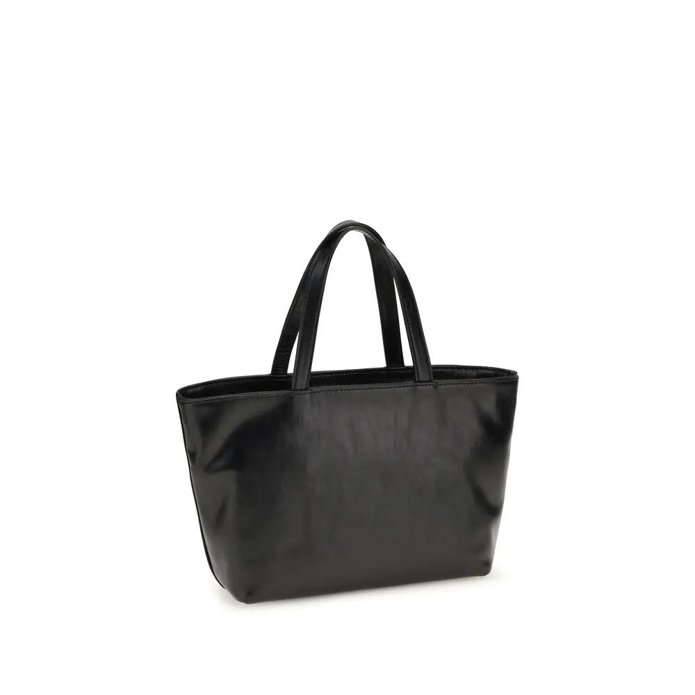 Alexander Wang Black Calf Leather Bos Taurus Shoulder Bag
