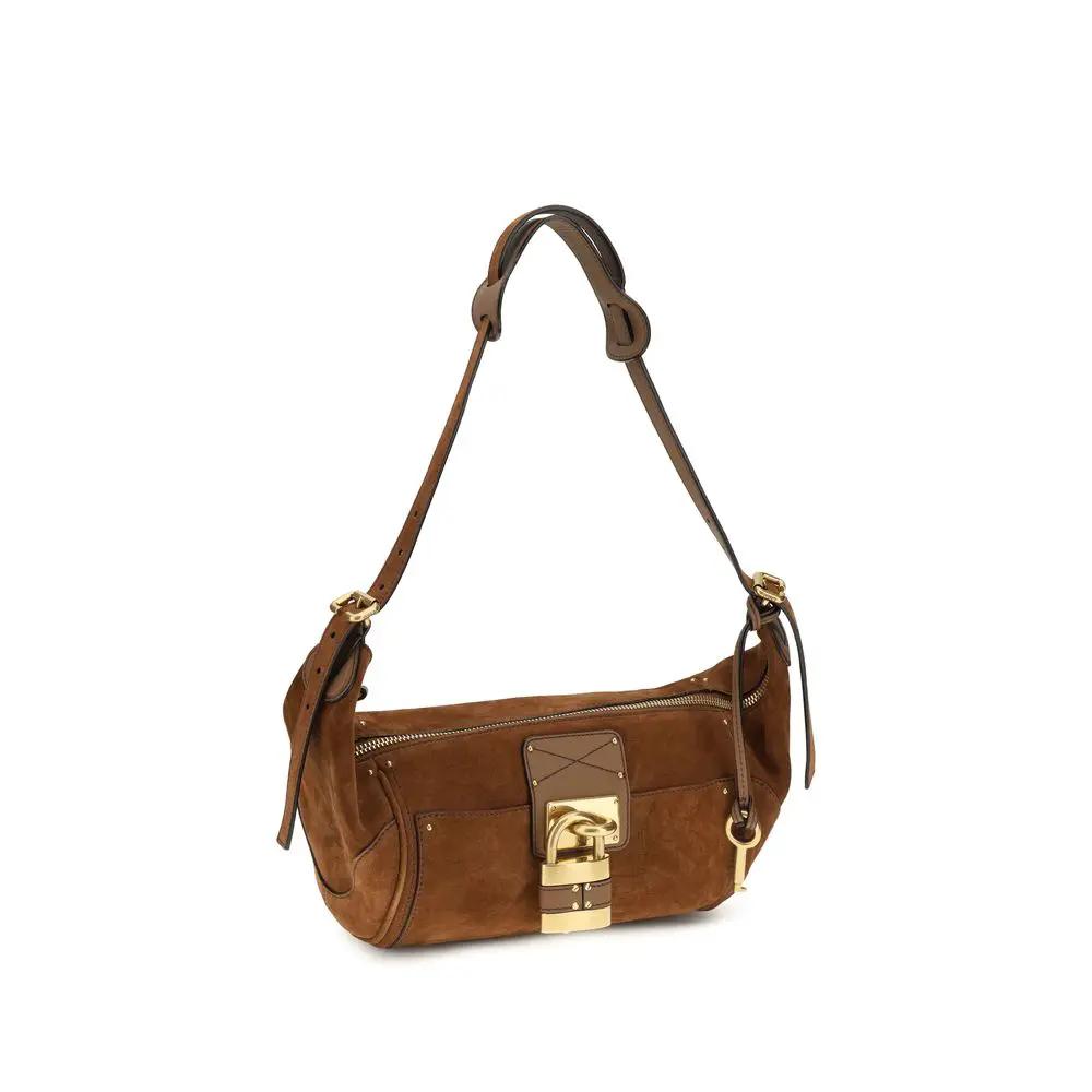 Chloé Sample Sale | Chloé Brown Calf Leather Bos Taurus Shoulder Bag - | Designer outlet
