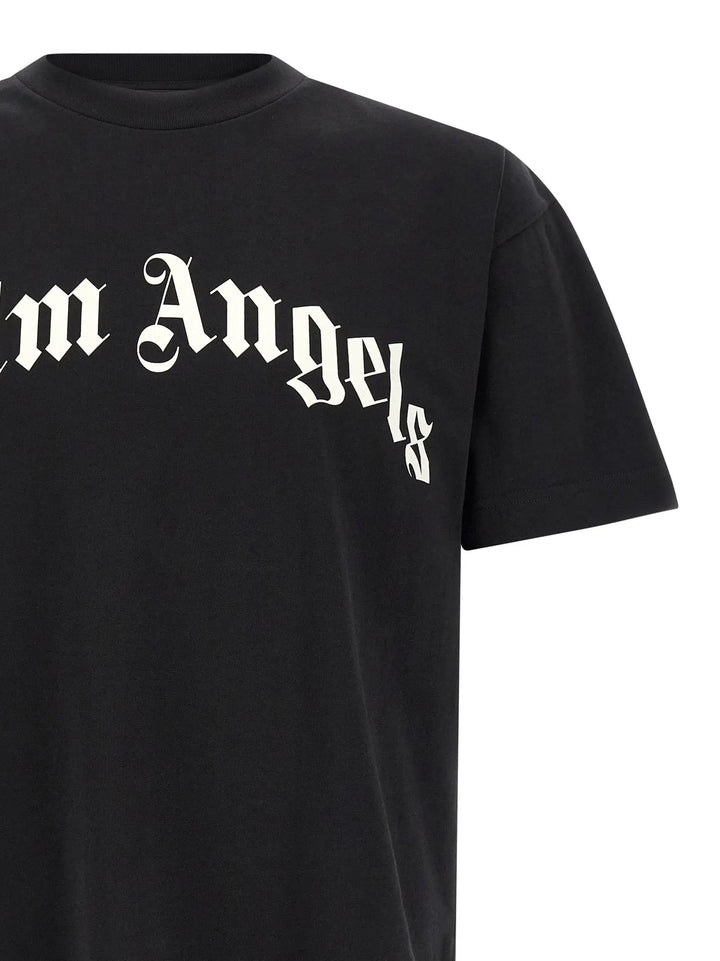 Palm Angels Sample Sale | Palm Angels Bicolor Cotton T-Shirt - | Designer outlet