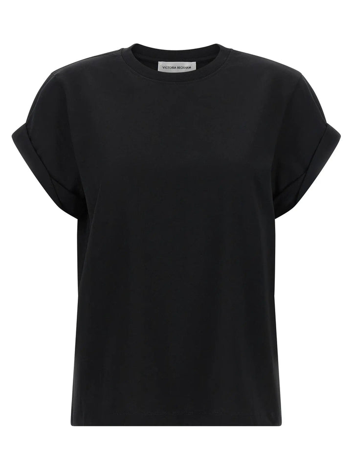 Victoria Beckham Sample Sale | Victoria Beckham Black Cotton T-Shirt - | Designer outlet