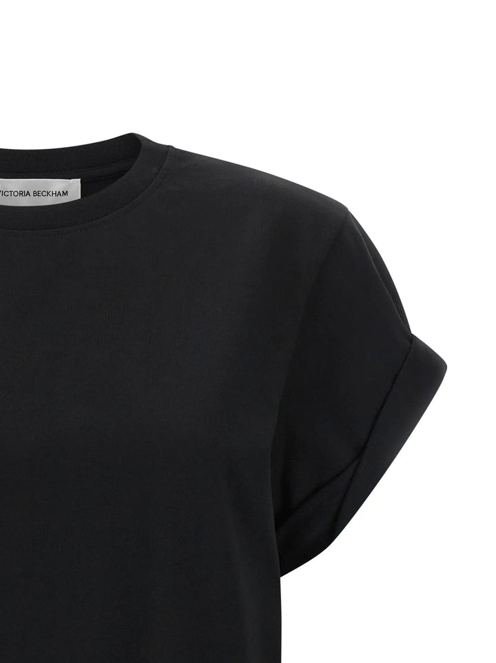 Victoria Beckham Sample Sale | Victoria Beckham Black Cotton T-Shirt - | Designer outlet