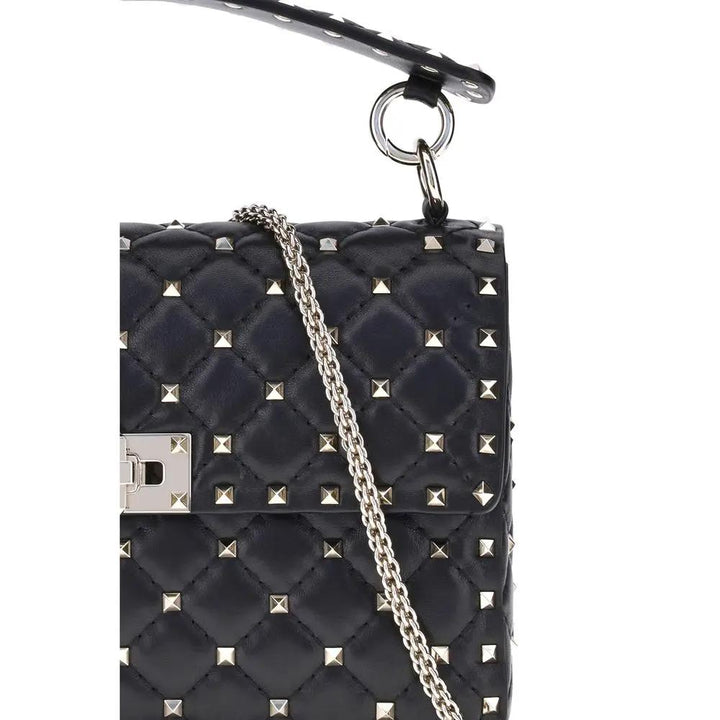 Valentino Garavani Sample Sale | Valentino Garavani Black Lamb Ovis Aries Aries Shoulder Bag - | Designer outlet