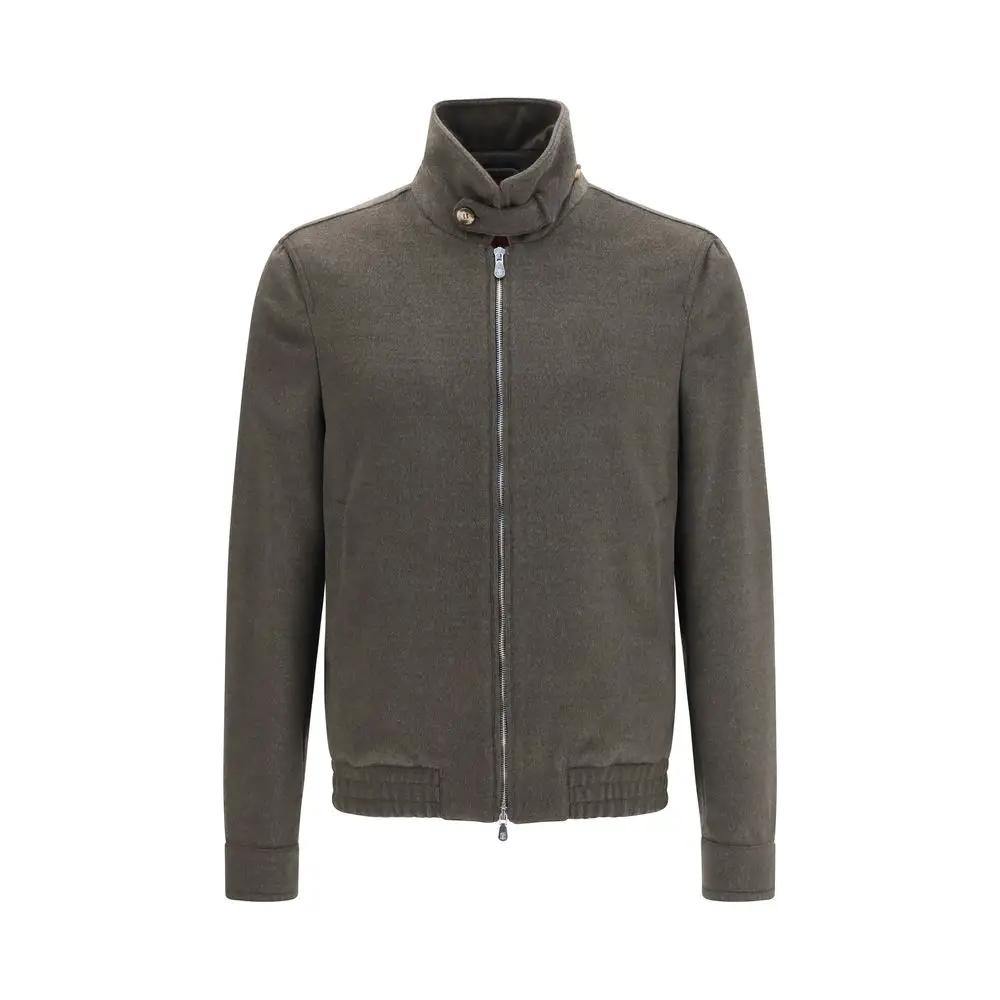 Brunello Cucinelli Sample Sale | Brunello Cucinelli Gray Wool Oves Aries Full-Length Jacket - | Designer outlet