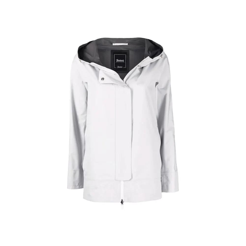 Herno Sample Sale | Herno Gray Polyester Shell Jacket - | Designer outlet