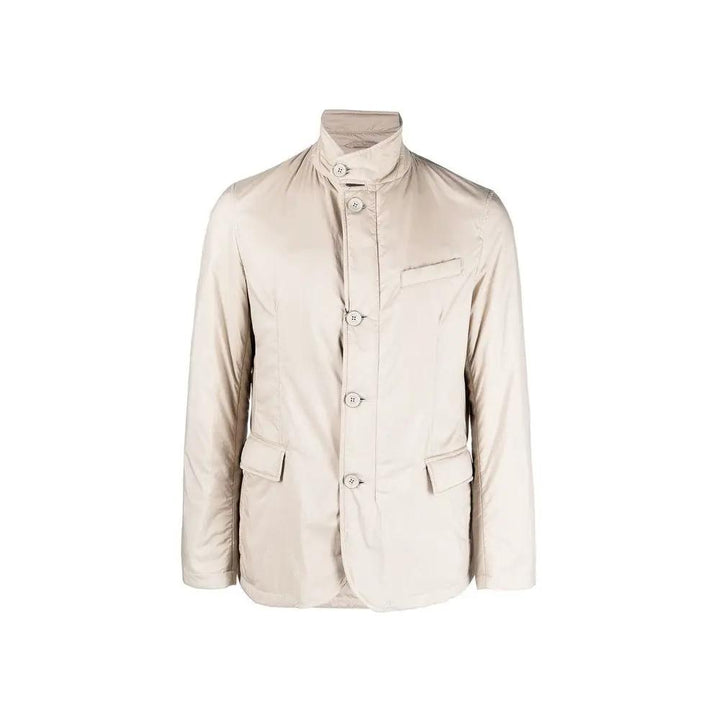 Herno Sample Sale | Herno Beige Polyamide Full-Length Jacket - | Designer outlet