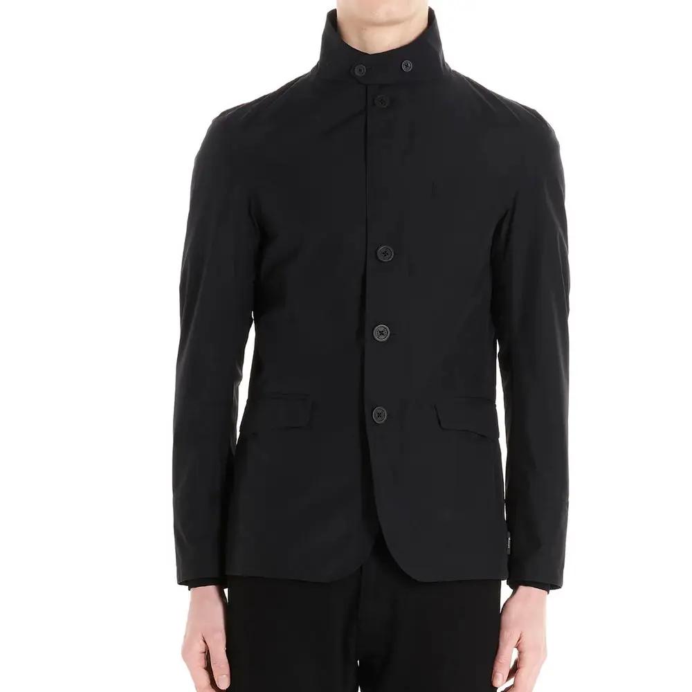 Herno Sample Sale | Herno Black Polyester Full-Length Jacket - | Designer outlet