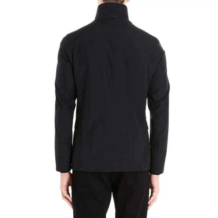 Herno Sample Sale | Herno Black Polyester Full-Length Jacket - | Designer outlet