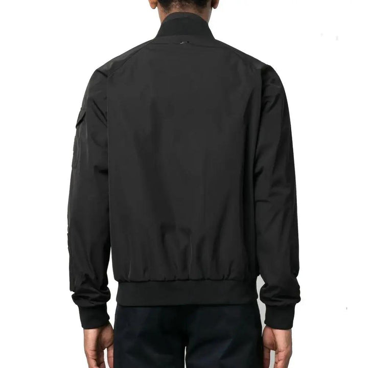 Herno Sample Sale | Herno Black Polyester Bomber - | Designer outlet