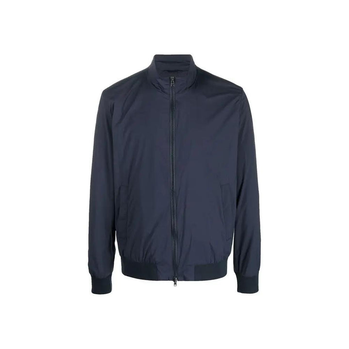Herno Sample Sale | Herno Blue Polyester Bomber - | Designer outlet
