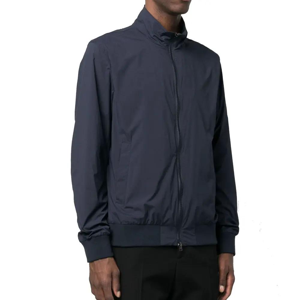 Herno Sample Sale | Herno Blue Polyester Bomber - | Designer outlet