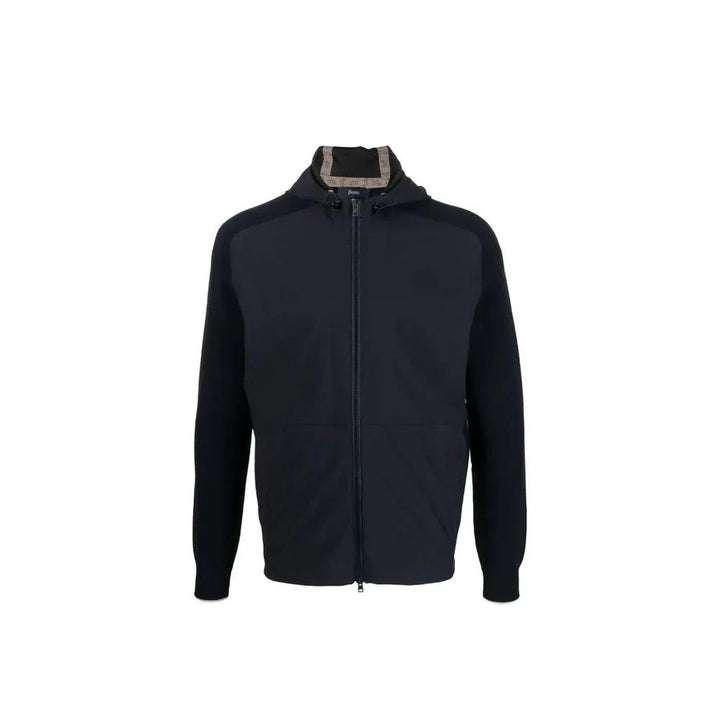 Herno Sample Sale | Herno Blue Cotton Shell Jacket - | Designer outlet