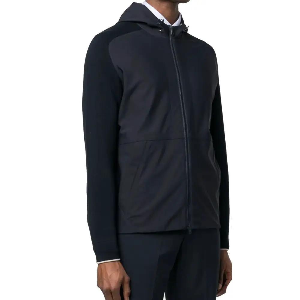 Herno Sample Sale | Herno Blue Cotton Shell Jacket - | Designer outlet