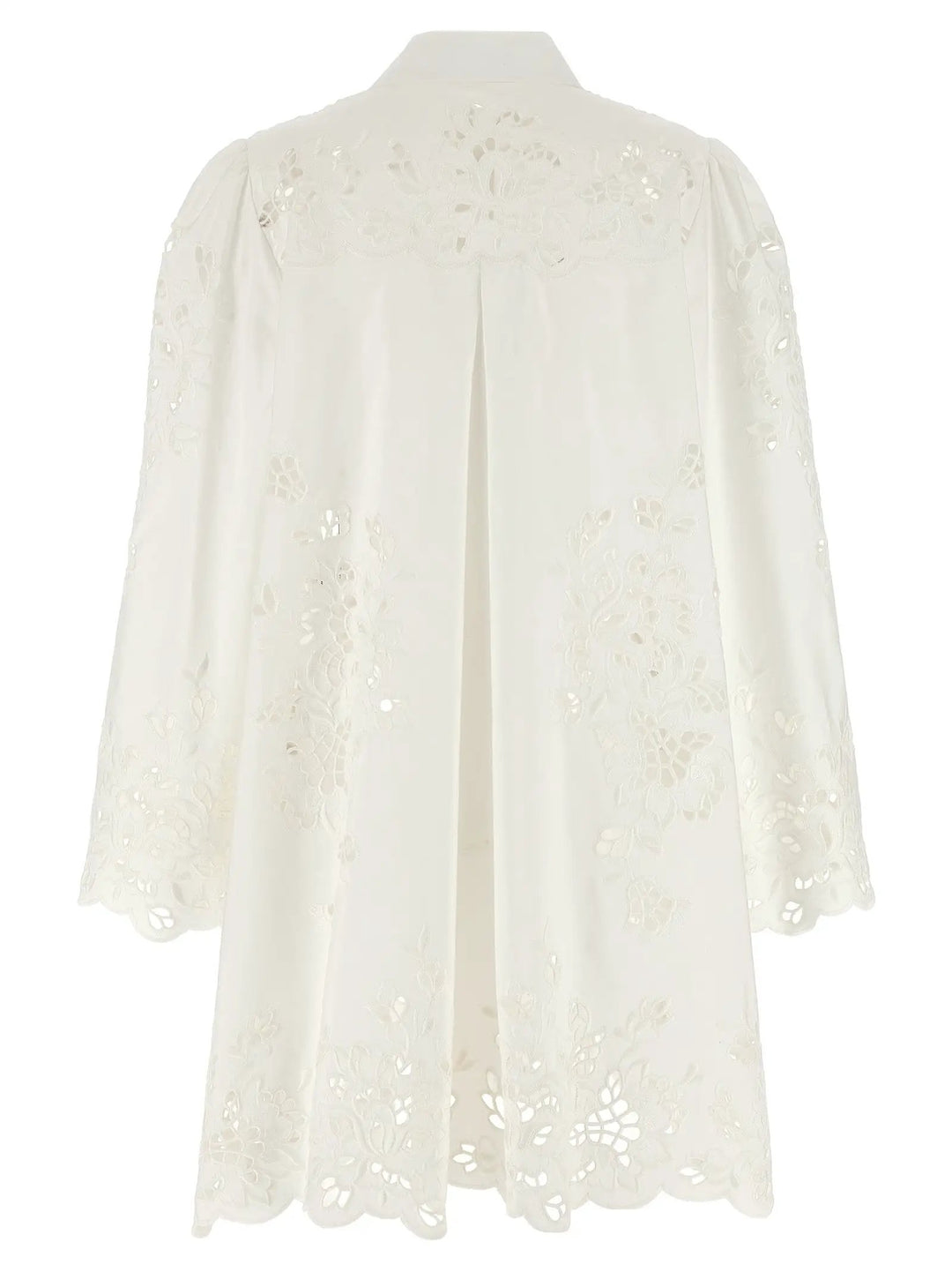 Dolce &amp; Gabbana White Cotton Short Dress