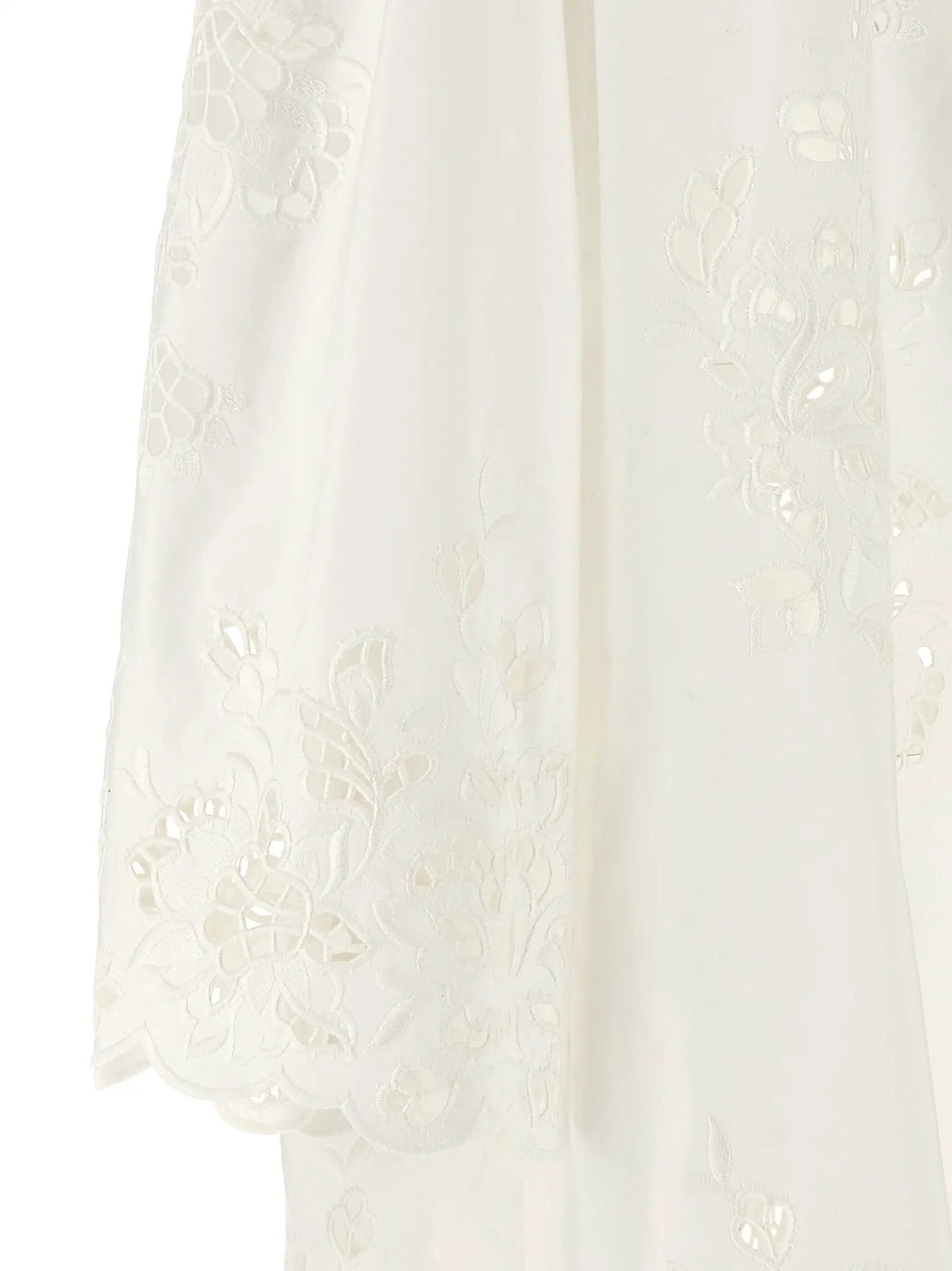 Dolce &amp; Gabbana White Cotton Short Dress