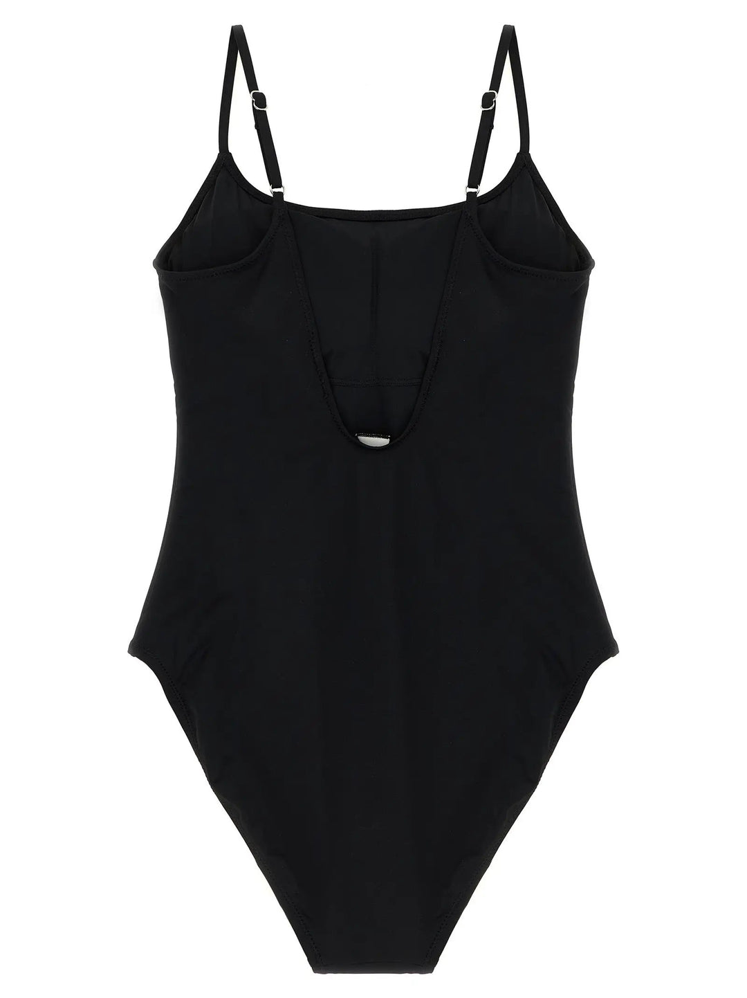 Polo Ralph Lauren Sample Sale | Polo Ralph Lauren Black Nylon One-Piece Swimsuit - | Designer outlet