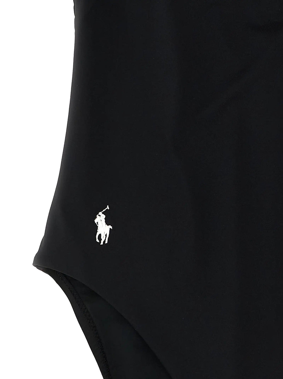 Polo Ralph Lauren Sample Sale | Polo Ralph Lauren Black Nylon One-Piece Swimsuit - | Designer outlet