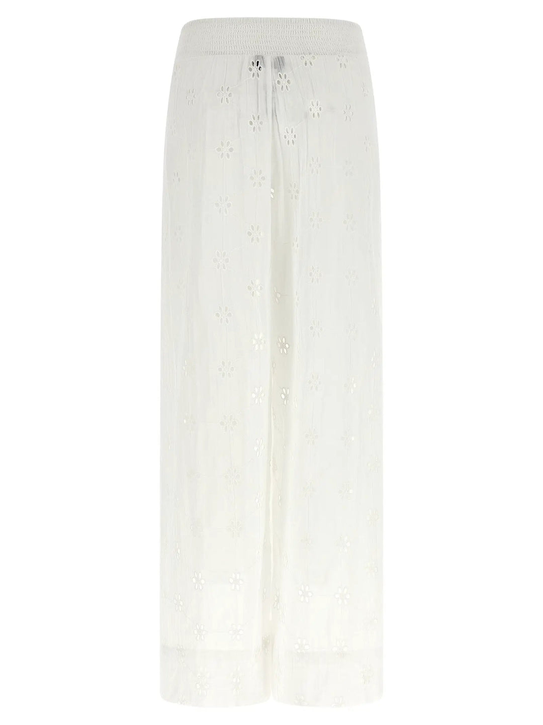 Polo Ralph Lauren White Cotton Casual Pants